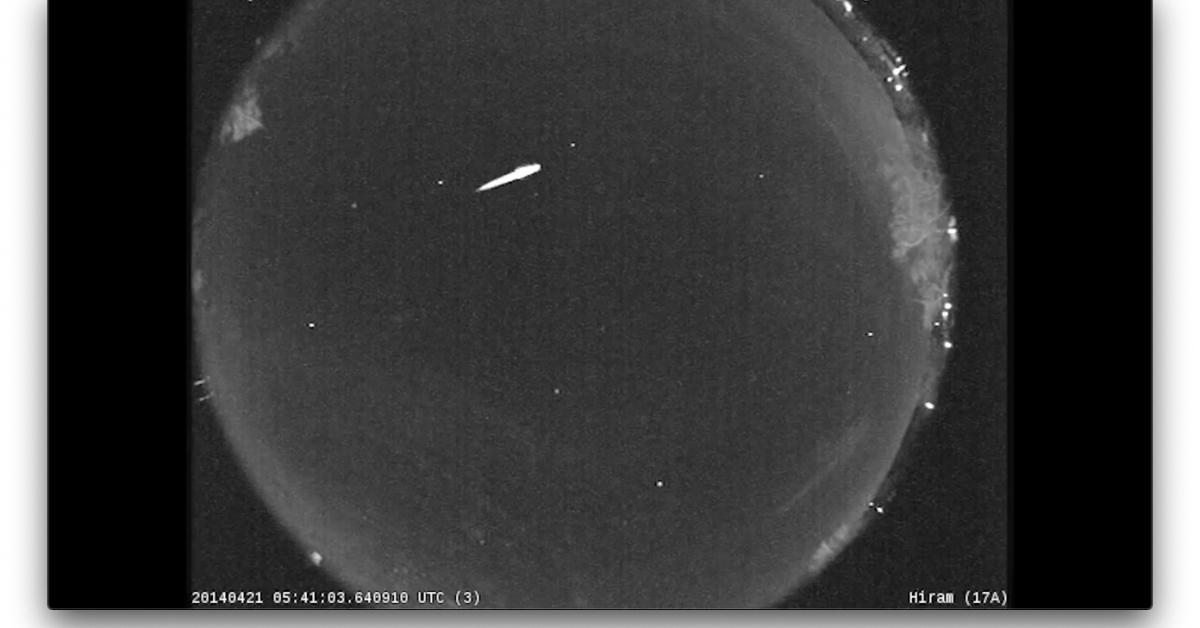 Lyrid Meteor Shower to Peak on Saturday Night Just The News